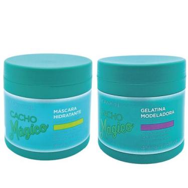 Imagem de Kit Lowell Cacho Magico Mascara 450g e Gelatina Modeladora 450g