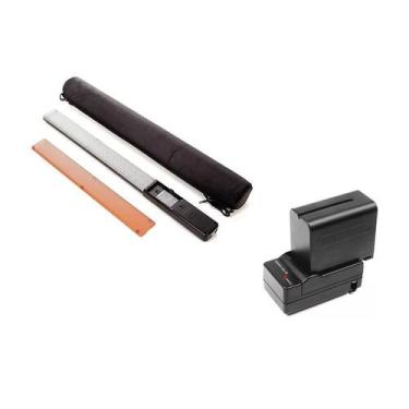 Imagem de Iluminador LED Bastão Colorido Yongnuo YN360 RGB com Bateria NPF970 e 