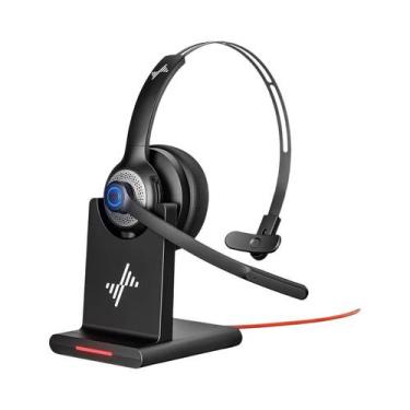 Imagem de Fone De Ouvido Bluetooth Sem Fio Com Microfone E Dongle USB Com Função