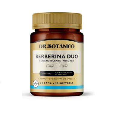 Imagem de BERBERINA DUO 2500MG 60 CAPS 30 SOFT - DR. BOTÂNICO