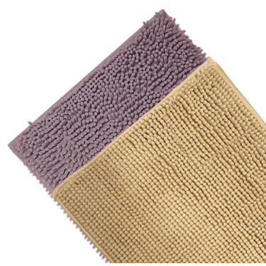 Imagem de Tapete Bolinha 2 Peças Rozac Microfibra Antiderrapante**, BLUSH / CHAM