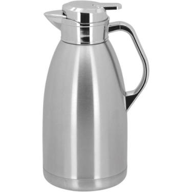 Imagem de THERMO GARRAFA TÉRMICA 30x14x14cm 2L INOX PRATA PAREDE DUPLA - HOMECO