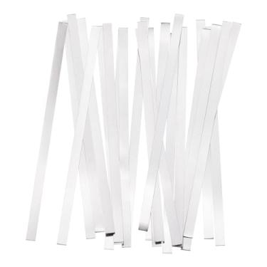 Imagem de Tira de níquel puro 0,1 mm x 4 mm x 100 mm Aba de solda de bateria Aba de solda de níquel para pacote de bateria e soldagem a ponto, 50 peças