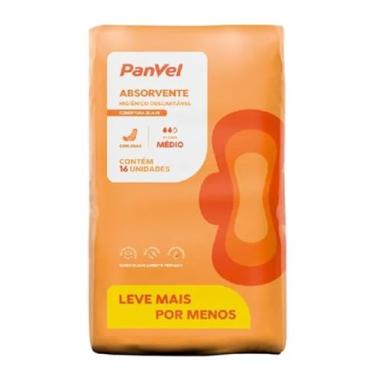 Imagem de Absorvente Panvel Essencial Suave Com Abas 16 Unidades