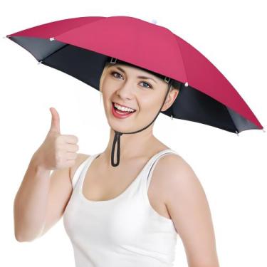 Imagem de Chapéu de guarda-chuva NOUCCI Lightweight Sun Rain Cap 69 cm