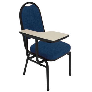 Imagem de Cadeira Universitária para Auditório Linha Hotel Azul