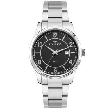 Imagem de Relógio Technos Masculino Steel Prata - 2115UCJ/1P
