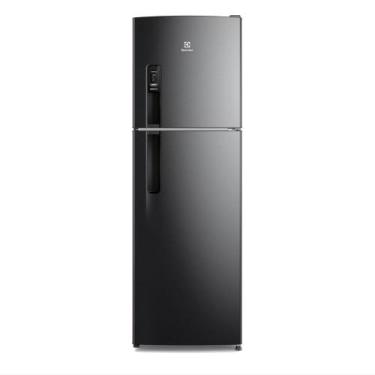 Imagem de Geladeira Electrolux Frost Free 400L AutoSense Duplex Black Inox Look 