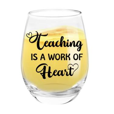 Imagem de Presentes de taça de vinho agradecimento professor novos presentes exclusivos para mulheres taças de vinho sem haste presente de Natal presente de aniversário no dia dos professores dia dos namorados
