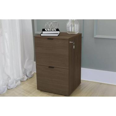 Imagem de Multiuso Escritório Frame F205 C/ 2 Gavetas E 1 C/ Chave Munique - Kappesberg