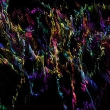 Imagem de Quadro Decorativo Estampa Neon Fundo Preto Arte Moderna para Sala e Escritório 40x40cm