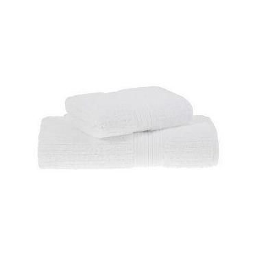 Imagem de Jogo Toalha de Banho e Rosto Buddemeyer 2 Peças Luxo Fio Penteado Prem