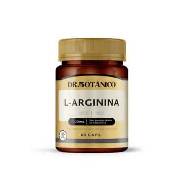 Imagem de L ARGININA 1.100MG 60 CAPSULAS DR. BOTANICO