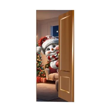 Imagem de Sublifestas Capa de Porta decorativa Natal Petz, Veste facil (BC de Neve 02)