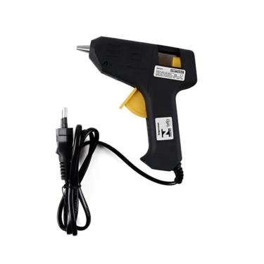 Imagem de Pistola De Cola Quente Profissional 8w Pequena Bivolt Preta