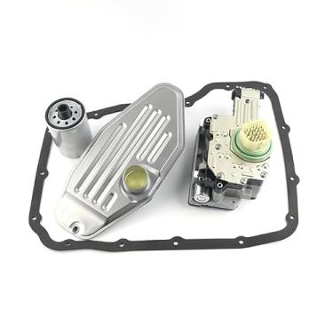 Imagem de Kit de serviço de transmissão 545RFE 45RFE, inclui junta de filtro de bloco de bloco de solenoide de plugue branco, compatível com Ram 1500/2500/3500, Jeep Grand Cherokee e Commander, Dodge Durango