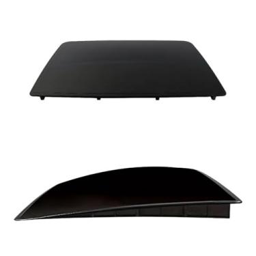 Imagem de Generic Capa para simulador de teto solar de teto solar, 67 x 49 cm, autoadesivo preto, sem modificação do teto do carro, ajuste universal