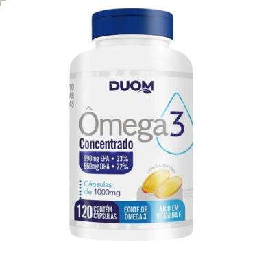 Imagem de Ômega 3 Concentrado 120g 120 Capsulas - Duom
