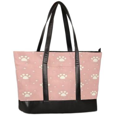 Imagem de Bolsa feminina de lona para laptop, estampa de coração, floco de neve, vermelha, 40 cm, bolsa para computador de grande capacidade, Cor 14, 14.6*5.1*11.8 inch, Casual