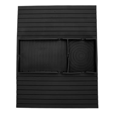 Imagem de Fabater Bandeja Macia do Apoio de Braço do sofá Silicone Anti Deslizamento Suporte de Copo sofá para o Telefone Petiscos, Bandeja Ergonômica Braço para o Uso Doméstico Moderno (Preto)