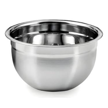 Imagem de Tigela Mixing Bowl INOX 30/28/26/22/18/14cm - Cozinha/Utensílio (Tigela 14 Cm)