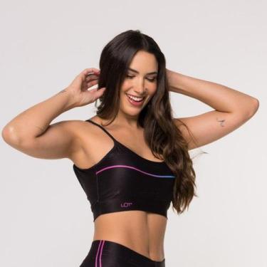 Imagem de Top Fitness Feminino Suplex Max Academia Varias Estampas - LOT FITNESS