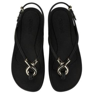 Imagem de Sandalia Feminina Rasteira Musa Fashion Brilho Grendha-Feminino