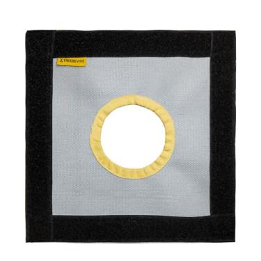 Imagem de TrekRevive SJ25 Tomada para fogão de barraca, 24 x 24 cm, diâmetro 7 cm, DIY, resistência a altas temperaturas, conector de fogão quente para barraca (SJ245-8)