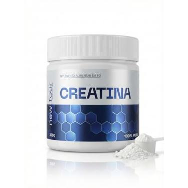 Imagem de Newfour Creatina Monohidratada 100% Pura em Pó, 300g, Suplemento Alimentar para Ganho de Massa Muscular e Força, Sem Sabor, Zero Calorias