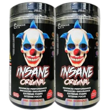 Imagem de 2x Pre Treino Insane Original Fruit Punch 300g - Demons Lab-Unissex