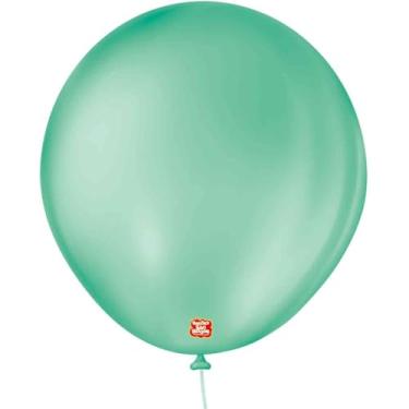 Imagem de Balão 8, São Roque, Liso, Tiffany, Pacote com 50