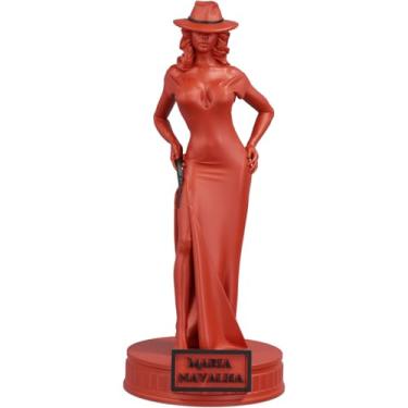 Imagem de Estátua Maria Navalha Imagem Umbanda Candomblé (Cor Sanguis Obscurus)