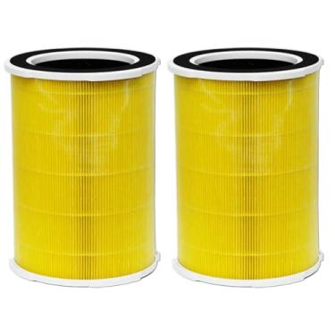 Imagem de 2 pacotes de substituição P200S/G200S Pro Pet Care, compatível com purificador de ar P200S/P200 Max/P200 Pro e purificador de ar G200S/G200, filtro de carbono ativado HEPA verdadeiro 3 em 1 de alta