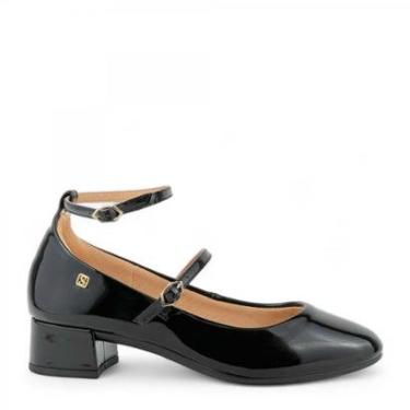 Imagem de Sapato Boneca Tornozeleira Santinelli Feminina-Feminino