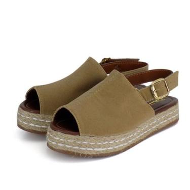 Imagem de Sandália Flatform feminino leve plataforma envio 24h - Orizom
