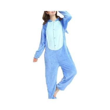 Imagem de Pijamas De Flanela Grossa E Quente Para Homens E Mulheres, Estilo Cart