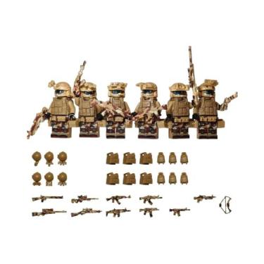 Imagem de Brinquedo Educativo De Blocos De Montar Para Crianças, Mini Figuras De