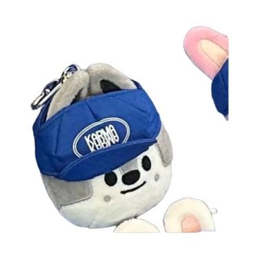 Imagem de Chaveiro De Pelúcia Blue Hat Stray Kids SKZOO Boneco De Fã Felix Fang 