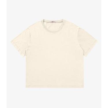 Imagem de Blusa Manga Curta Plus Size Secret Glam Bege, Plus G4, Bege