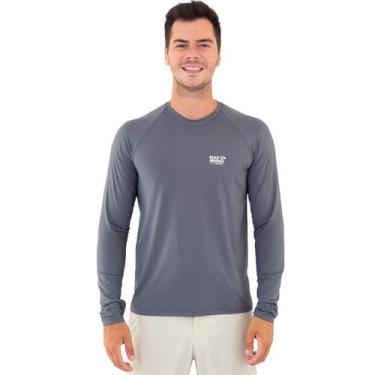 Imagem de Camiseta 100% poliamida dry fit com proteção solar UV+ 50 UVB com luva