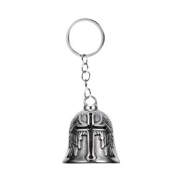 Imagem de Chaveiro De Motocicleta Com Asas De Anjo Tricolor Para Homens, Amuleto