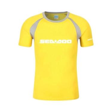 Imagem de Camiseta Masculina Sea Doo Seadoo Moto Estampada De Verão, 8 Cores, Ma