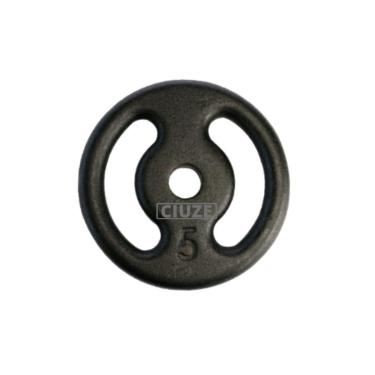 Imagem de Anilha de Ferro Fundido Pintada - 5 Kg-Feminino