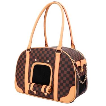 Imagem de Bolsa de Transporte Luxo para Pet – Mochila Viagem e Passeio para Cães e Gatos Pequenos