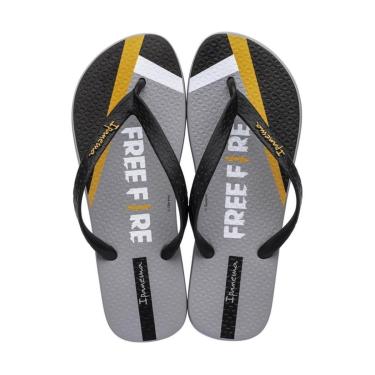 Imagem de Chinelo Masculino Ipanema Free Fire - CINZA - 37/38-Masculino