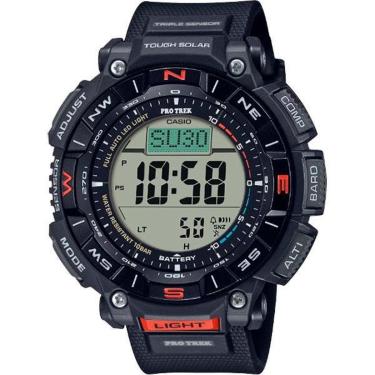 Imagem de Relógio Casio ProTrek PRG-340-1DR Solar Altímetro Barômetro-Masculino