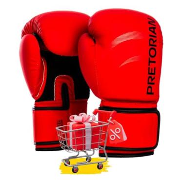 Imagem de Luva de Boxe Muay Thai First FX2 Pretorian + Protetor Bucal Extra Sortida