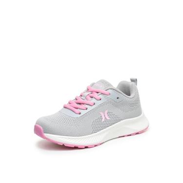 Imagem de Hurley Tênis infantil leve com cadarço – tênis de corrida e brincadeiras para meninos e meninas com malha respirável, palmilha acolchoada e tração durável – Tênis esportivo diário para escola