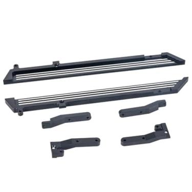 Imagem de Peças de carro RC compatíveis com Yikong YK4082 para Absima para Yucatan 1/8 RC Crawler Car Upgrades Parts Easy Metal RC for Rock Sliders Pedal lateral