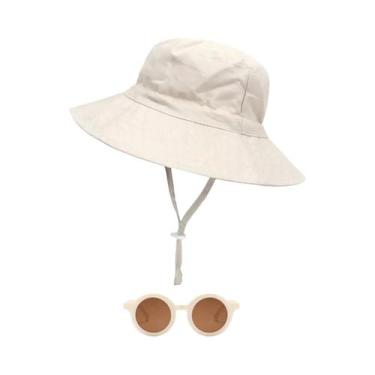 Imagem de Chapéu De Pescador Respirável Para Meninos E Meninas, Cor Sólida, Mini